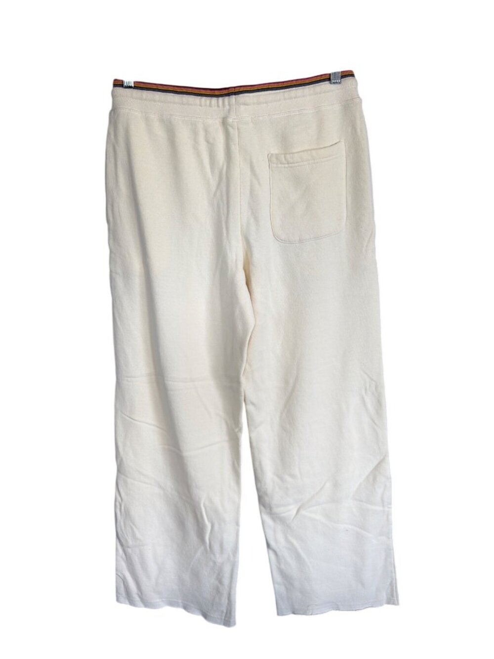 Marine Layer Women's Anytime Wide Leg Sweatpants Medium Off White MSRP$88 - Picture 4 of 10